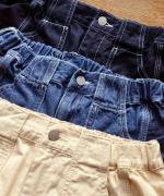 キナリヘリンボンオックス／10ozデニム　パンツ