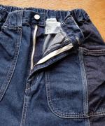 キナリヘリンボンオックス／10ozデニム　パンツ
