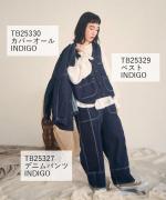 キナリヘリンボンオックス／10ozデニム　パンツ