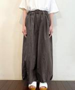 コットンリネンタイプライターファナージュ　パンツ
