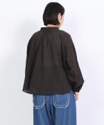 コットンシルクシャンブレー　シャツ