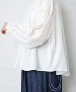 コットンシルクシャンブレー　シャツ