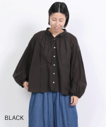 コットンシルクシャンブレー　シャツ