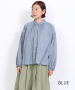 コットンシルクシャンブレー　シャツ