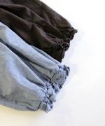 コットンシルクシャンブレー　シャツ