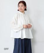 コットンシルクシャンブレー　シャツ