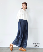 コットンリネンキャンバス/4.5ozコットンリネンデニム　パンツ