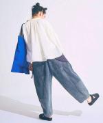 6.5ozバイカラーデニム　パンツ