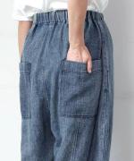 6.5ozバイカラーデニム　パンツ