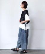 6.5ozバイカラーデニム　パンツ