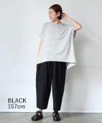 リネンコットンギンガムチェック　パンツ