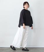 コットンボイル×60キャンブリックカットワーク　パンツ