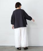 コットンボイル×60キャンブリックカットワーク　パンツ