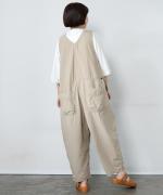 タイプライター　サロペット