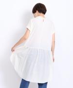 コットンチュール　フレンチチュニック