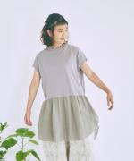 コットンチュール　フレンチチュニック