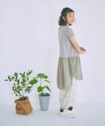 コットンチュール　フレンチチュニック
