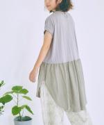 コットンチュール　フレンチチュニック