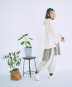 コットンチュール　フレンチチュニック