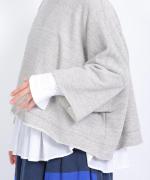 リサイクル度詰め裏毛　プルオーバー
