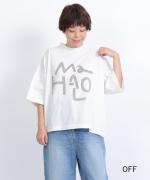 ラフィ天竺　プリントT(MaHaLo)