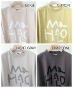 ラフィ天竺　プリントT(MaHaLo)