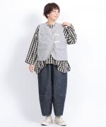 コットンインレイ　ベスト