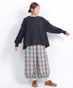 コットン天竺×バテンレース　プルオーバー
