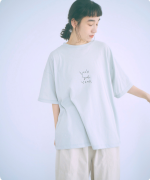 DEPEND天竺　プリントビッグT