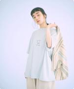 DEPEND天竺　プリントビッグT