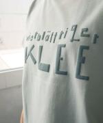 コットンBD度詰め天竺 発泡プリントTシャツ