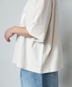 ラフィ天竺　プリントT(IT'S A NEW DAY)