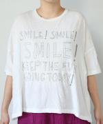 ワッシャーライト　プリントT（SMILE！）