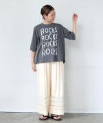 ラフィ天竺 プリントＴ (ROCKS...)