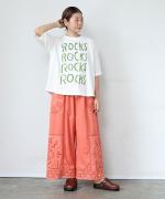 ラフィ天竺 プリントＴ (ROCKS...)