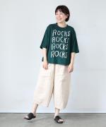ラフィ天竺 プリントＴ (ROCKS...)