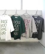 ラフィ天竺 プリントＴ (ROCKS...)