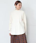 コットンハニカム　ロングプルオーバー