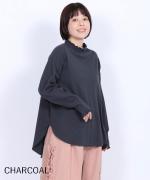 コットンハニカム　ロングプルオーバー
