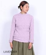 ストレッチシンカージャガード　ハイネックプルオーバー
