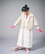 ウールコットン　ジャケット