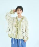 コットンラッセル　2wayカーディガン