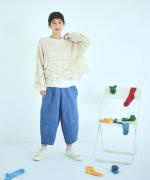 コットンラッセル　2wayカーディガン