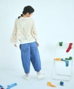 コットンラッセル　2wayカーディガン