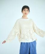 コットンラッセル　2wayカーディガン