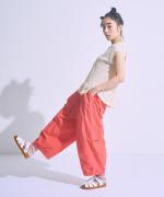 ランダムリブニット　ノースリーブプルオーバー