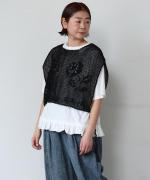 クロッシェニット　2wayベスト