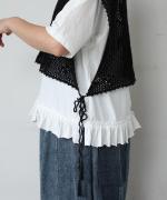 クロッシェニット　2wayベスト