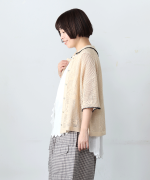 クロッシェニット　カーディガン