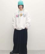 ナイロンタッサー・ガーメントダイ　アビエイターキャップ